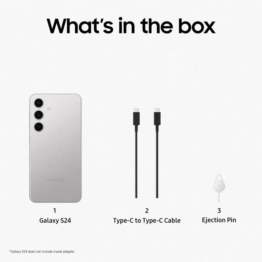 Samsung Galaxy S24 – 256GB Storage | Titanum Gray