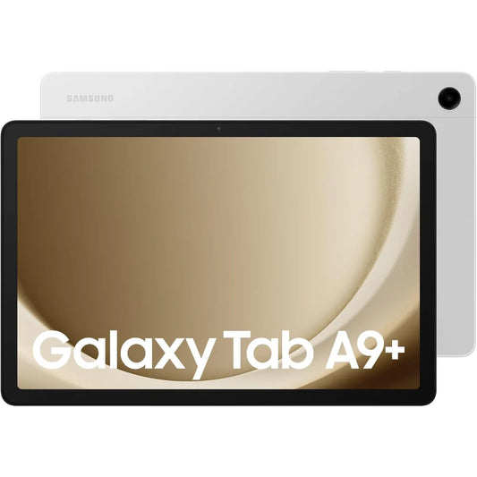 Samsung Galaxy Tab A9+ Android Tablet, 64GB Storage, Large Display, 3D Sound, Silver