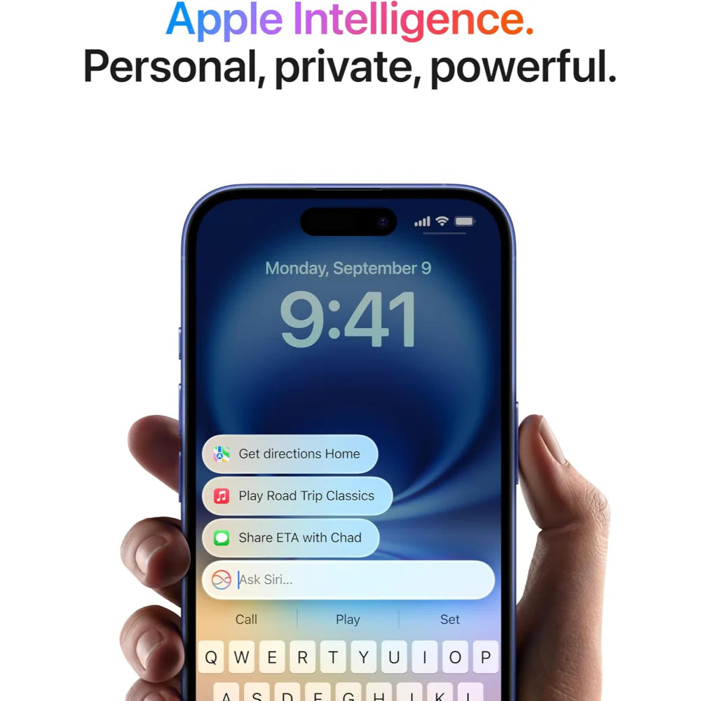 Apple iPhone 16  – 128GB Storage | Ultra Marine