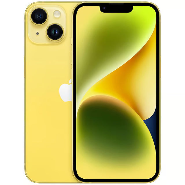 IPHONE 14- 128GB - A-GRADE CONDITION- YELLOW- 1 YEAR WARRANTY