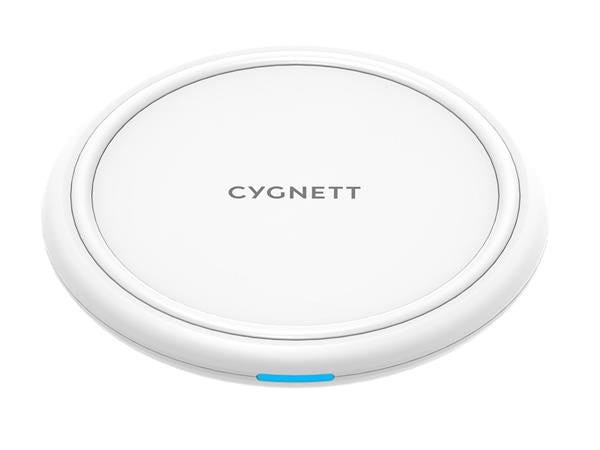 Cygnett - 10W Wireless Ultra Thin Charging Pad - White