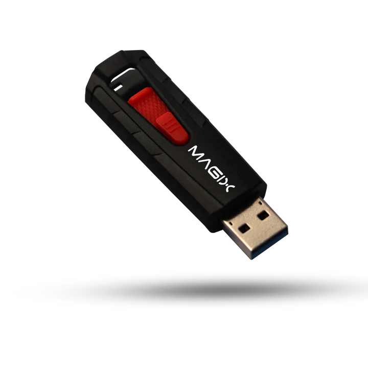 MAGIX- STEALTH- FASTEST DATA TRANSFER- USB FLASH DRIVE 3.1- 64GB