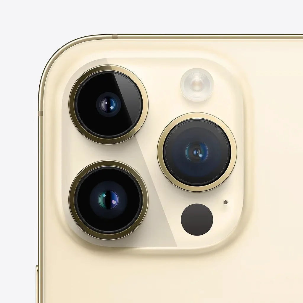 Apple iPhone 14 Pro Max 128GB Gold, Unlocked A. ( one year warranty)