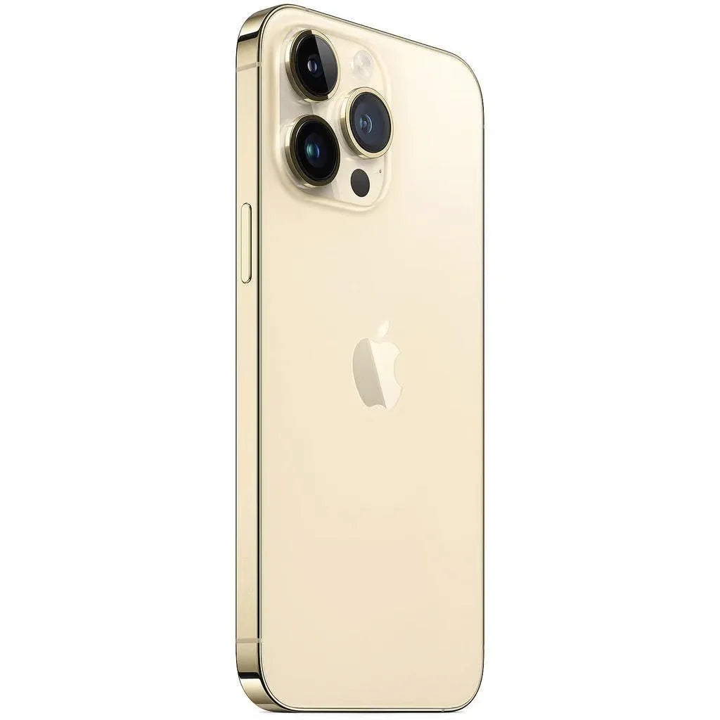 Apple iPhone 14 Pro Max 128GB Gold, Unlocked A. ( one year warranty)