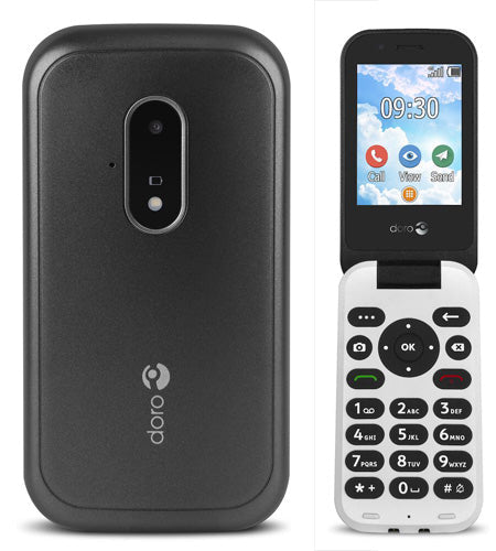 DORO 7030 - FLIP - UNLOCKED -12 MONTHS WARRANTY- 4G