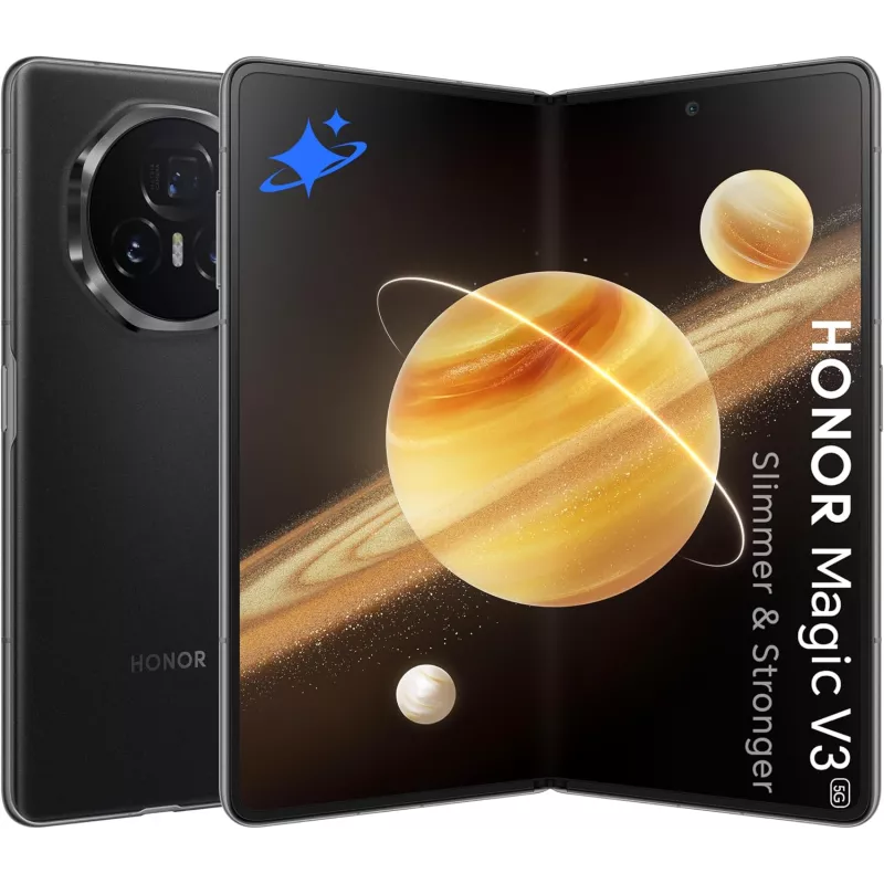 HONOR MAGIC V3- ROM 512GB- RAM 12GB- DUAL SIM  -VELVET BLACK- FOLDABLE
