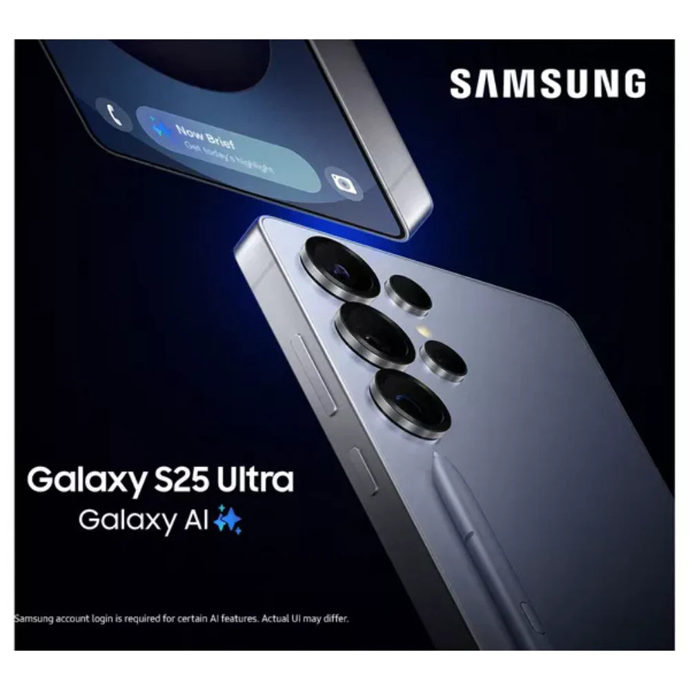 SAMSUNG Galaxy S25 Ultra - 256GB, Titanium Black