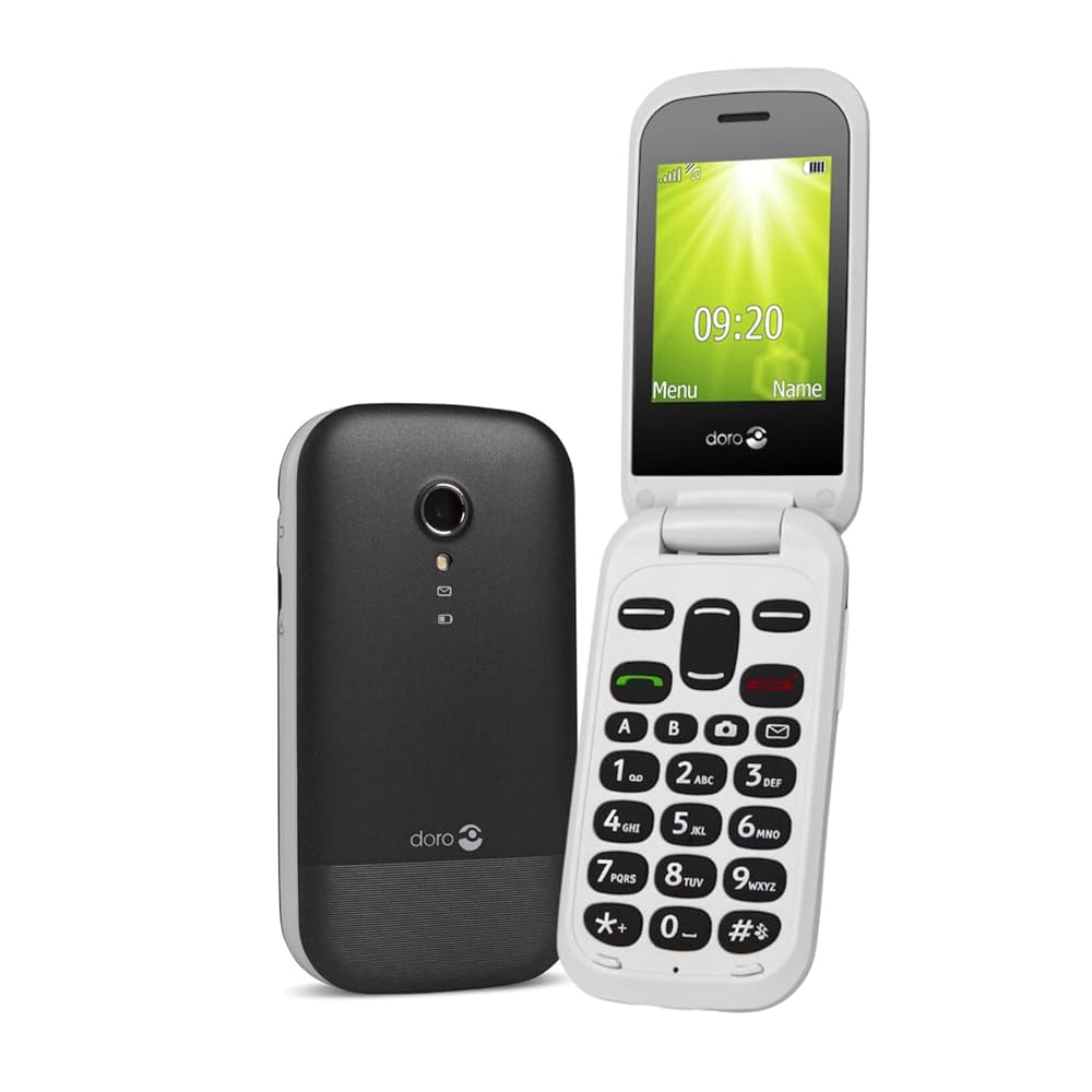 DORO 2404 - UNLOCKED- 24 MONTHS WARRANTY - 2G
