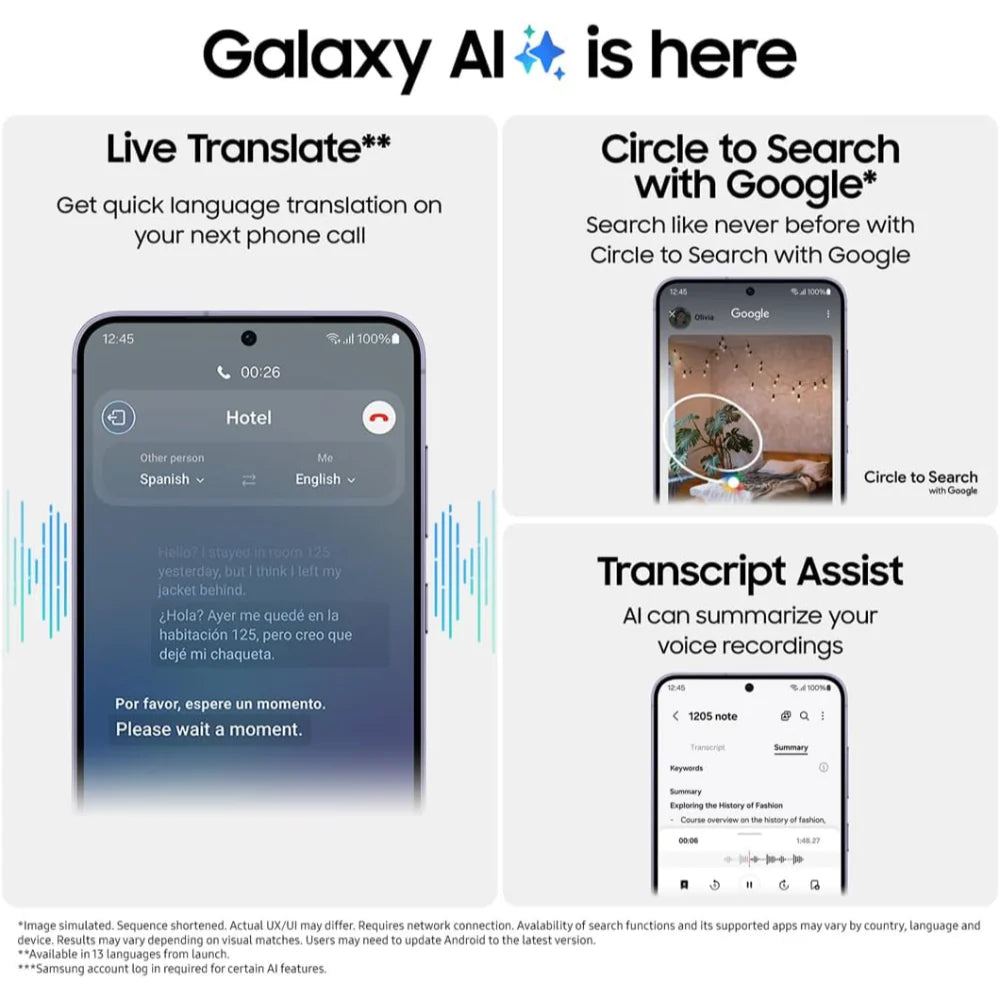 Samsung Galaxy S24 – 256GB Storage | Titanum Gray