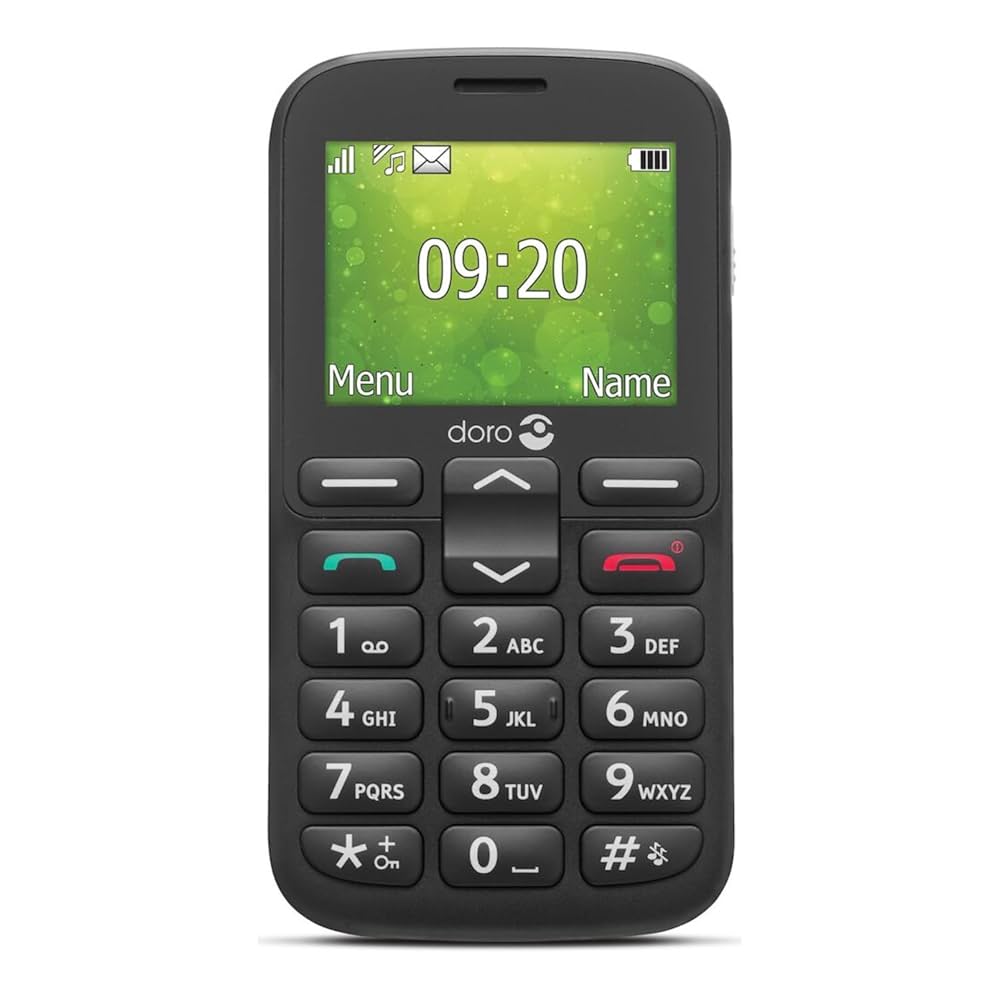 Doro 1380 Unlocked 2G Dual SIM Mobile Phone for Seniors