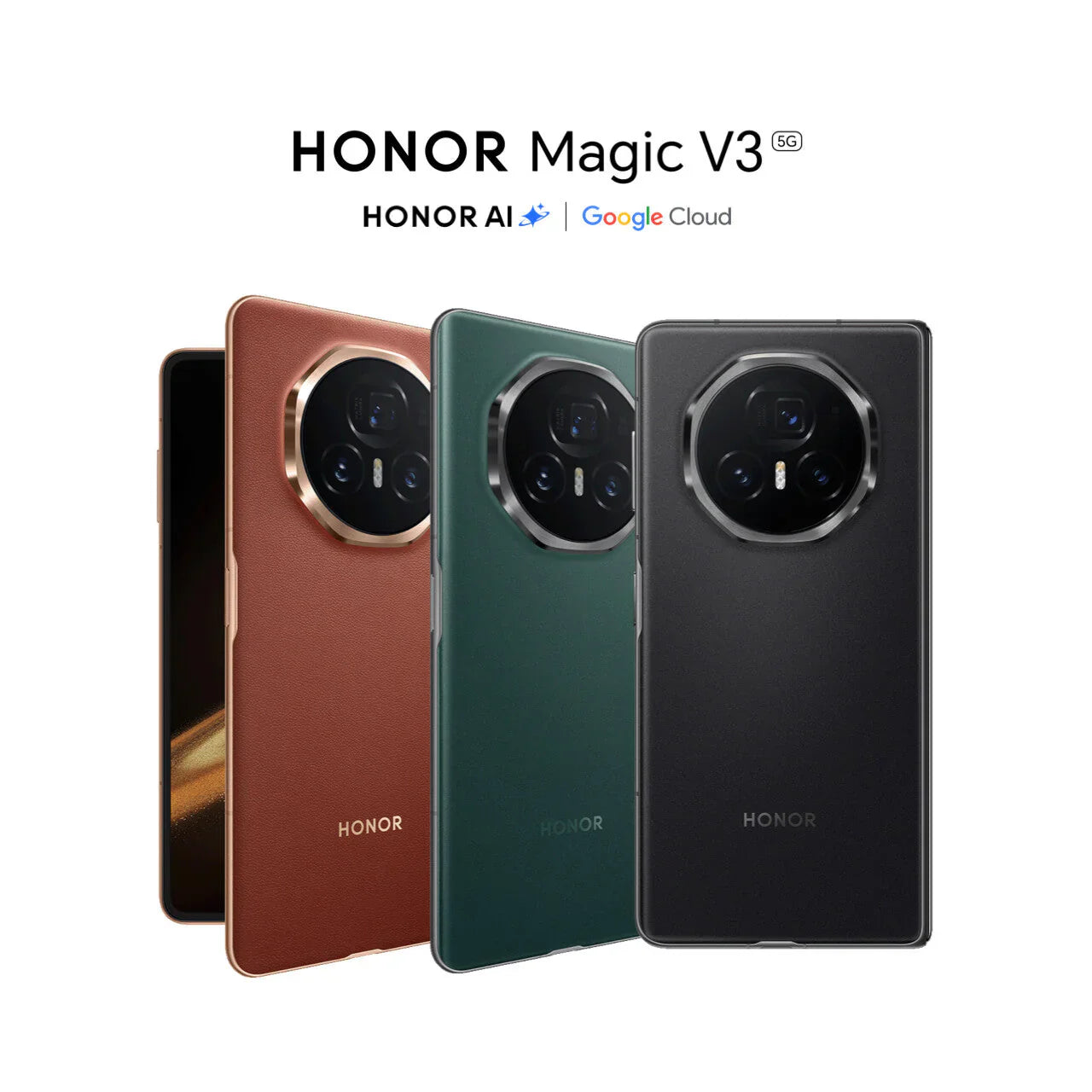 HONOR MAGIC V3- ROM 512GB- RAM 12GB- DUAL SIM  -VELVET BLACK- FOLDABLE