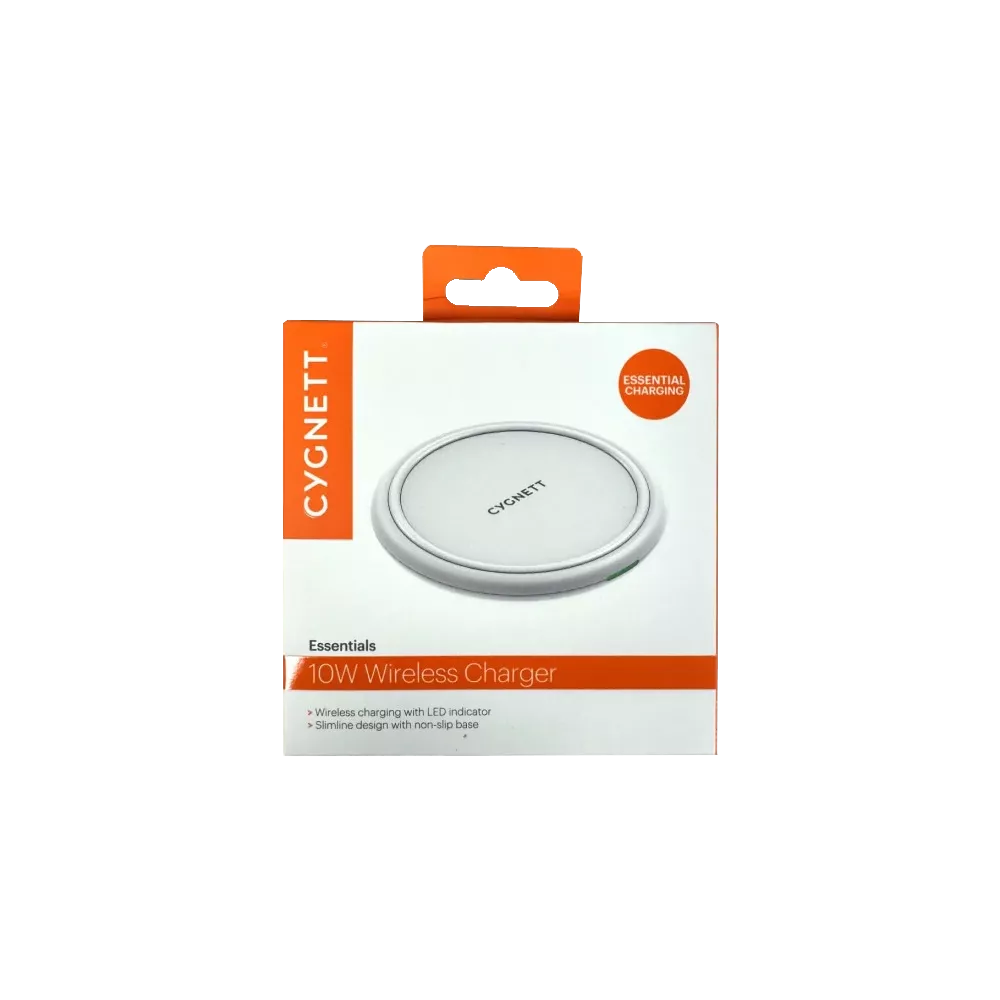 Cygnett - 10W Wireless Ultra Thin Charging Pad - White