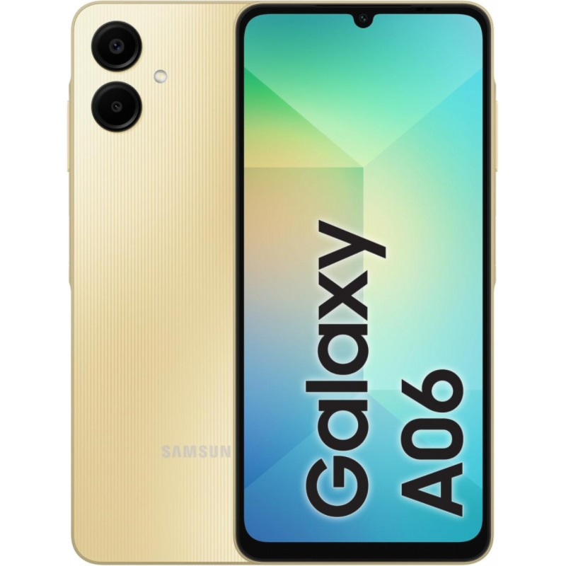 SAMSUNG A06 - 64GB STORAGE- GOLD